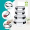 Sorbus Airtight Glass Meal Prep Containers, Dishwasher and Oven Safe Reusable Meal Prep Containers 24 Piece Set